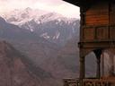 The old, wooden palace still stands over Naggar and offers great valley and mountain views from its porches.